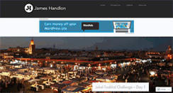 Desktop Screenshot of jameshandlon.com